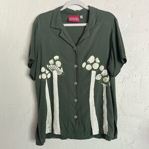 Big Bud Press Mushroom Stamped Pantry Shirt